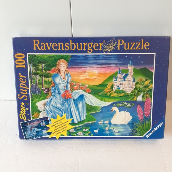 Rare Ravensbuger Starline Super 100 Puzzle Sunrise - Picture 1 of 14